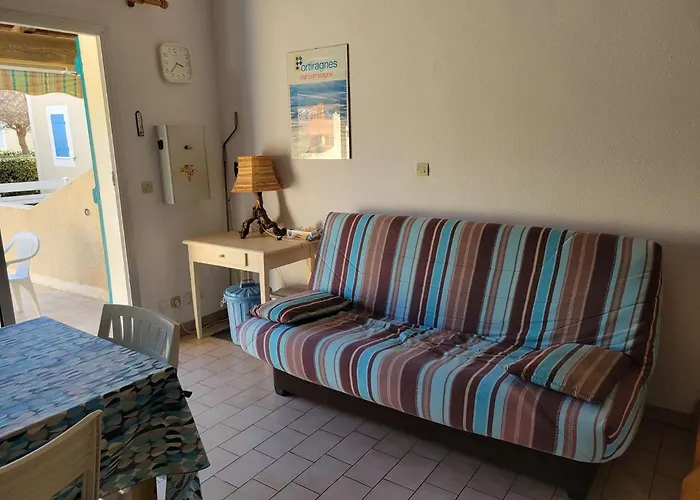 Maison De Vacances, Cuisine, Résidence Mas De La 1, Terrasse Sud Dégagée 4 Couchages Lrmp77